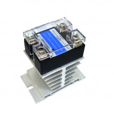 Твердотельное реле SSR-1 440V 80A (Z)A4 (90-280v)  + радиатор